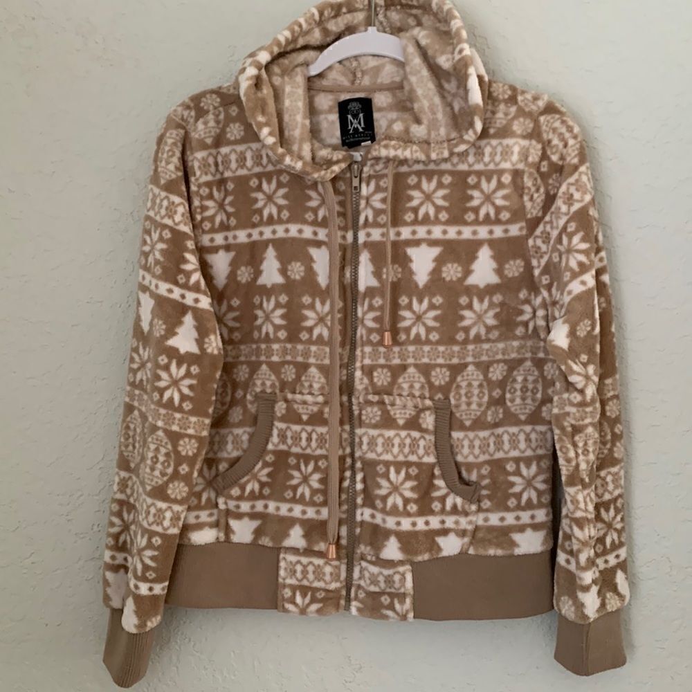Miss Ashley petite women’s hoodie jacket Size LP (MP)